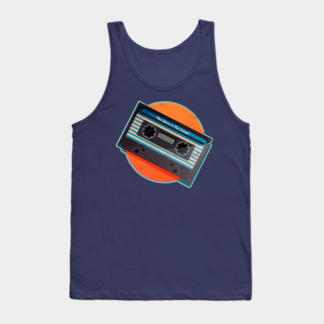 New Wave is Old School Mixtape Tank Top by KennefRiggles